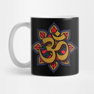 Vintage Dot Om Mug